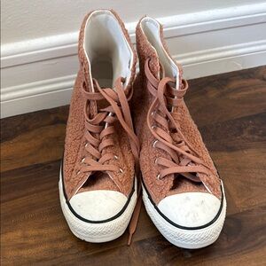 Converse Ginger Teddy High-Top Sneakers (W10.5)